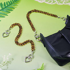 2Pcs Acrylic Link Bag Extender Chains&nbsp;HJEW-TAC0141
