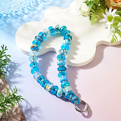 Resin Bead Phone Hand Strap Chains&nbsp;HJEW-TADJ0018