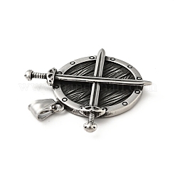 304 Stainless Steel Pendants&nbsp;STAS-P309-07AS