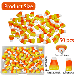 50Pcs Halloween Handmade Lampwork Beads&nbsp;LAMP-PA0001-43