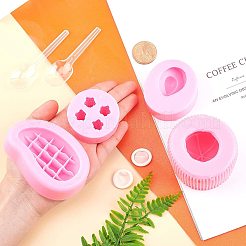 3D Fruits Food Grade Silicone Molds Kits&nbsp;DIY-PH0004-76