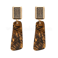 Alloy & Rhinestone Dangle Stud Earrings&nbsp;FS-WG856C9-01