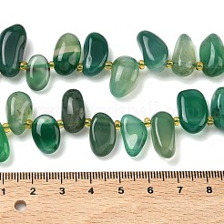 Natural Agate Beads Strands&nbsp;G-P604-A15-01