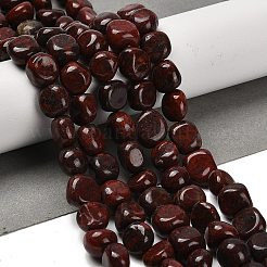 Natural Brecciated Jasper Beads Strands&nbsp;G-P497-01E-92