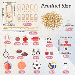 DIY Keychains Kits&nbsp;DIY-BM0002-09