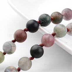 Natural Indian Agate Necklaces&nbsp;NJEW-D264-17