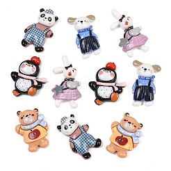 Animal Opaque Resin Cabochons&nbsp;RESI-G125-04