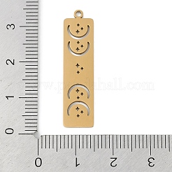 304 Stainless Steel Pendants&nbsp;STAS-L279-024G