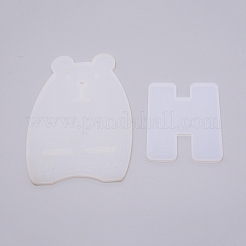 Bear Mobile Phone Holder  Silicone Molds&nbsp;DIY-TAC0007-91