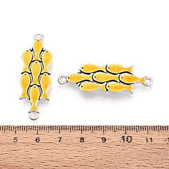Alloy Enamel Connector Charms&nbsp;TIBE-N016-09AS