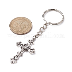 Tibetan Style Alloy Keychain&nbsp;KEYC-JKC00555-01