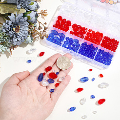 435Pcs 12 Styles Transparent Glass Beads&nbsp;EGLA-PA0001-52