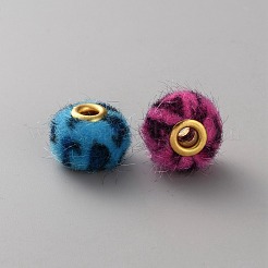 Flocking Rondelle Beads&nbsp;FIND-TAC0816-002