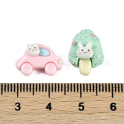 Cartoon Resin Cabochons&nbsp;RESI-H166-06