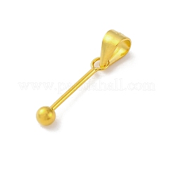 925 Sterling Silver Pendant Bails&nbsp;STER-D301-03G