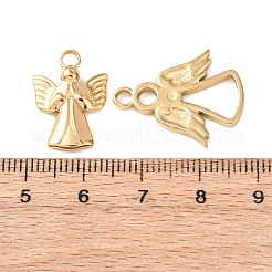 5Pcs 304 Stainless Steel Pendants&nbsp;STAS-P432-08G