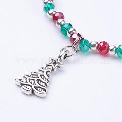 Christmas Themed Charm Bracelets&nbsp;BJEW-JB03177