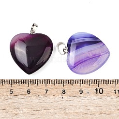 Natural Agate Pendants&nbsp;G-G956-B65-FF