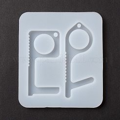 Key Shape DIY Pendant Silicone Molds&nbsp;DIY-F114-14