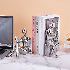 Porcelain Reader Display Decorations&nbsp;DJEW-WH0043-100A
