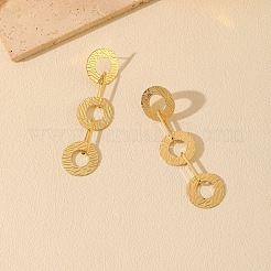 Iron Dangle Stud Earrings&nbsp;WGF3190-01