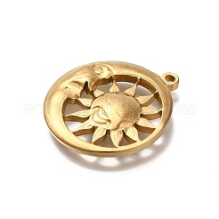 304 Stainless Steel Pendants&nbsp;STAS-H227-05G-02