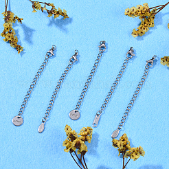 30Pcs Stainless Steel Chain Extender&nbsp;STAS-CJ0001-184