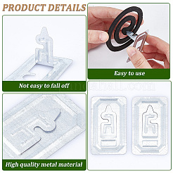 30Pcs Iron Mosquito Coil Findings&nbsp;FIND-CN0001-79B