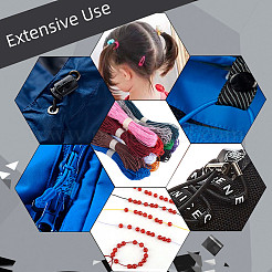 Core Spun Elastic Cord&nbsp;LS-EC-WH0013-02H