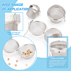 5Pcs 304 Stainless Steel Tea Strainer&nbsp;AJEW-PH0003-58