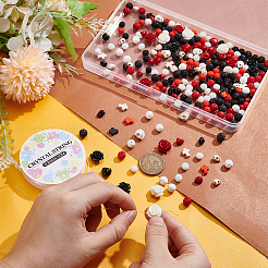 Halloween Theme DIY Stretch Bracelet Kits&nbsp;DIY-UN0007-77
