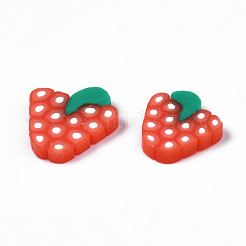 Autumn Theme Handmade Polymer Clay Cabochons&nbsp;CLAY-N006-57B