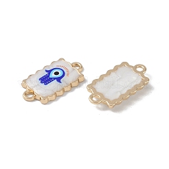 Rack Plating Alloy Enamel Connector Charms&nbsp;FIND-I038-01