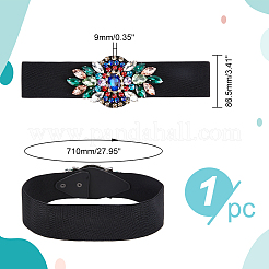 Polyester Elastic Chain Belt&nbsp;AJEW-WH0314-138