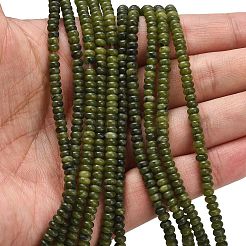 Natural TaiWan Jade Beads Strands&nbsp;G-L635-A13-4x2mm