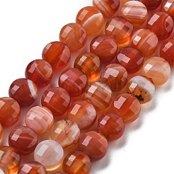Natural Red Agate Beads Strands&nbsp;G-C179-A02-02