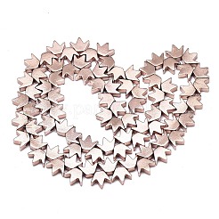 Electroplate Non-magnetic Synthetic Hematite Beads Strands&nbsp;G-S372-002-02RG