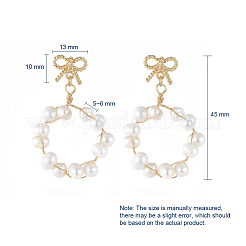Dangle Stud Earrings&nbsp;EJEW-JE03750