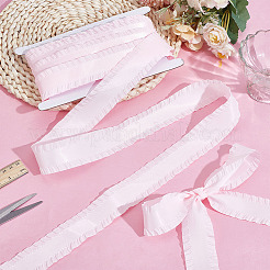 16.6 Yards Polyester Ruffled Lace Ribbon&nbsp;DIY-ME0001-62A