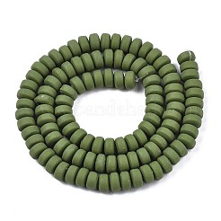 Handmade Polymer Clay Beads Strands&nbsp;LS-CLAY-N008-104