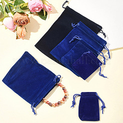 30Pcs Rectangle Velvet Pouches&nbsp;TP-FS0001-02C