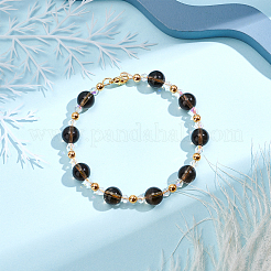1 Strand Natural Smoky Quartz Bead Strands&nbsp;G-OC0002-17