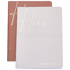 2Pcs Paper Oath Notebooks&nbsp;AJEW-CP0011-24A
