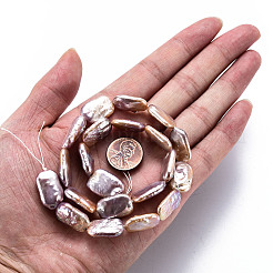 Natural Keshi Pearl Beads Strands&nbsp;PEAR-S020-D04