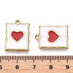 PVD Vacuum Plating 201 Stainless Steel Enamel Pendants&nbsp;STAS-J401-VC1034