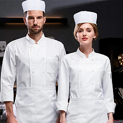 Adjustable Polyester Chef Hat&nbsp;AJEW-WH20064-27A