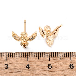 Brass Stud Earrings&nbsp;EJEW-D288-17G
