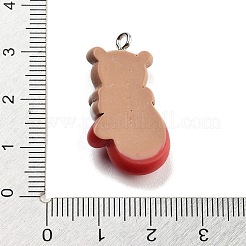 Christmas Theme Opaque Resin Pendants&nbsp;RESI-F054-B08