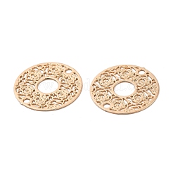 Rack Plating Brass Connector Charms&nbsp;KK-Q792-08LG