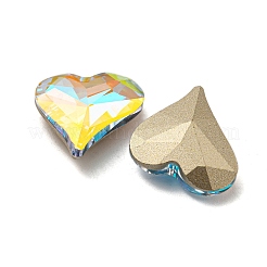 Glass Rhinestone Cabochons&nbsp;RGLA-M017-J02-202ST